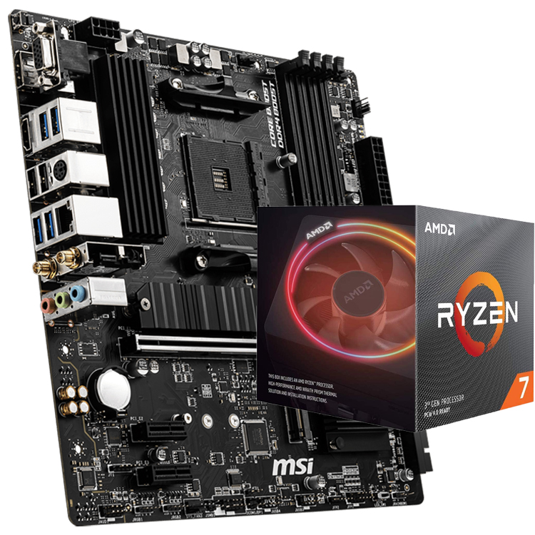 Used MSI B550M PRO-VDH WIFI Micro-ATX Motherboard for AMD Ryzen