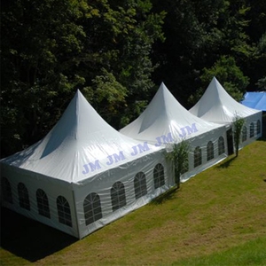 Popular 3x3m 4x4m 5x5m Heavy Duty Party Wedding White PVC <strong>Pagoda</strong> <strong>Garden</strong> Canopy Tent - Product Image 1