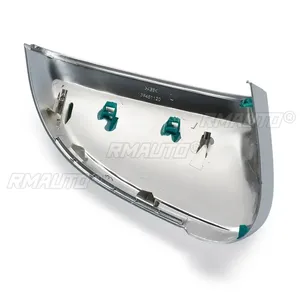 Car Rearview Mirror Cover Side Wing Protect <b>Frame</b> Covers Trim Silver Matte Chrome Shell for Audi A4 B9 S4 <b>A5</b> S5 RS5 2016-2022 - Product Image 5