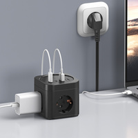 Prancis adaptor steker soket meja kabel ekstensi kubus daya tahan lama pintar Harga Murah multifungsi
