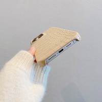 Étui de téléphone antichoc en cuir PU pour garçon, motif unique, unisexe, avec logo, compatible avec les modèles 17/16E/15/13/12Pro Max/8/7/11/14