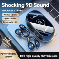 Headset Nirkabel Konduksi Tulang Model Pribadi Baru M47 2026, Tidak Memiliki Fitur Gerakan Telinga Panjang dan Layar Digital