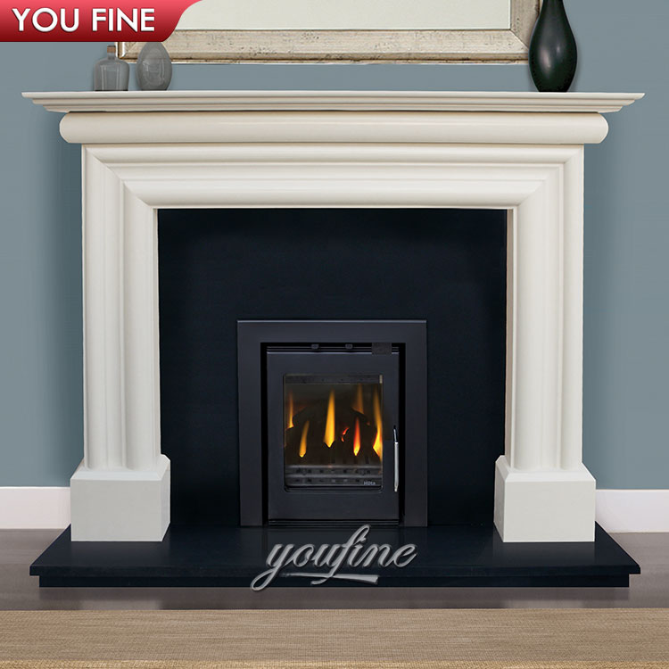 Индивидуальный мраморный домашний автономный камин из натурального камня