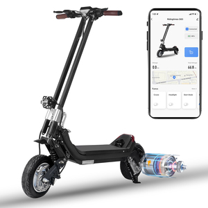Trottinette électrique Ridingtimes G63 48V 15.6AH 1200W à moteur unique, vitesse 50 km/h, trottinette à deux roues G63 - Product Image 1