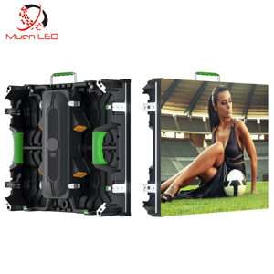 Pannello <span class=keywords><strong>LED</strong></span> per Noleggio Interno a Colori P3.91 500x500 Giunzione Senza Soluzione di Continuità per Sfondo Palco Eventi Cabinet in Alluminio <span class=keywords><strong>Led</strong></span> Muenled - Product Image 1