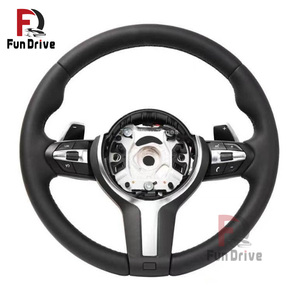 Volante in Pelle per <span class=keywords><strong>BMW</strong></span> Serie F <span class=keywords><strong>M</strong></span> Sport <span class=keywords><strong>F20</strong></span> F21 F22 F44 F30 340i F31 F34 335i F32 F33 F36 F10 535i 550i F11 F07 F06 F13 - Product Image 6