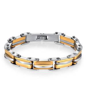 Fashion Hip Hop Stainless Steel Bracelet Vintage Wrist Chain Jewelry For <b>Men</b> Wholesale - Product Image 6