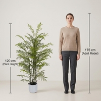Fabricant d'arbres artificiels Oh Arts Faux Fern Tree, arbres artificiels de qualité commerciale, résistants au feu, verdure artificielle, arbre artificiel Jacaranda pour projets