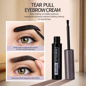 Teinture pour sourcils peel-off BMBN en gros, sourcils naturels 3D volumineux, longue tenue, sans décoloration ni bavures - Product Image 5