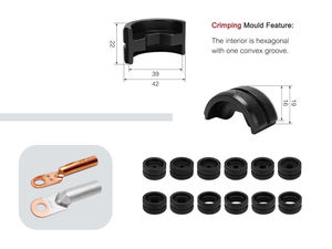 Clé <span class=keywords><strong>à</strong></span> tuyaux <span class=keywords><strong>hydraulique</strong></span> robuste, outil manuel mécanique TCRimper, acier, plastique, <span class=keywords><strong>pince</strong></span> <span class=keywords><strong>à</strong></span> <span class=keywords><strong>sertir</strong></span> DIY, outil <span class=keywords><strong>à</strong></span> dénuder les câbles - Product Image 5