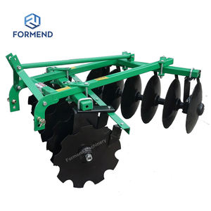 Harrow cakram hidrolik 24 inci, Harrow cakram tugas berat kekuatan hidrolik 2 roda 14-32 pisau cakram untuk traktor bagian mesin pertanian - Product Image 1