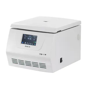 Máquina centrífuga médica TG-16 para laboratório, alta velocidade, 16500 rpm, 12 tubos, 50 ml, 6 furos, com garantia de 3 anos