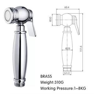 Полированный хромированный распылитель для унитаза - Product Image 6