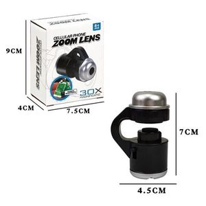 Usine 30 fois lumière LED pour microscope lames préparées loupe loupe téléphone utilisé loupe pour l'argent certification - Product Image 4
