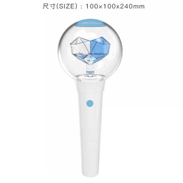 Richshining Custom 4TH Generation LED Stick 800M Remote Concert Color-changing LED Ball Wand for Idol Singer Fans Cheering