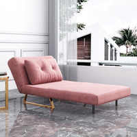 Sofá Cama Convertible Multiusos Moderno, Plegable, para Sala de Estar, con Tapicería de Tela y Estructura Metálica, para Hoteles