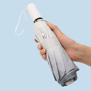 Promotional Mini Folding High Quality Automatic Pocket Umbrella with logo Printing - Product Image 4