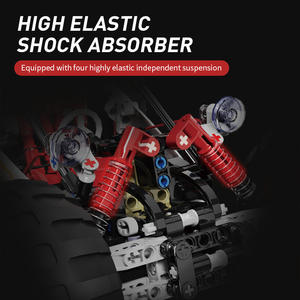 Red Devils Climbing Car 2,4G Bloques de construcción de rompecabezas de plástico remoto con programación de vapor Modo de ruta Modo de giroscopio Cuatro canales - Product Image 4