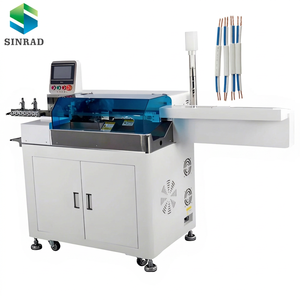 Machine automatique de coupe, dénudage et étainage de câbles multiconducteurs haute capacité pour fils gainés - Product Image 1