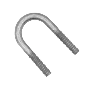 Boulon <span class=keywords><strong>en</strong></span> <span class=keywords><strong>U</strong></span> robuste OEM personnalisé avec plaque galvanisée <span class=keywords><strong>pour</strong></span> <span class=keywords><strong>fixation</strong></span> de câbles sur poteaux utilitaires - Product Image 3