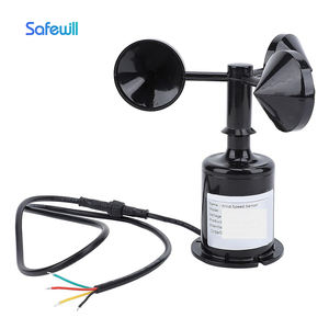Safewill Support OEM Vente à chaud Station météo RS485 12V Matériau ABS sans fil Résolution 0.1 m/s Anémomètre Capteur de vitesse du vent - Product Image 3