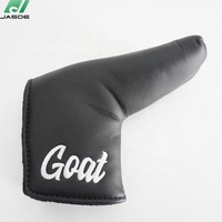 Housse de protection pour tête de putter de golf de haute qualité avec fermeture, accessoires de golf