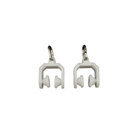 Rails de rideaux de style nouveau et ancien, rails en I, poulies, rouleaux, roues, boules de suspension, roues courbes, crochets