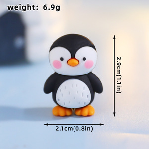 Băng và tuyết bánh trang trí với chim cánh cụt Nam cực, gấu trắng bắc cực, con dấu và lều tuyết bức tượng nhỏ cho hiển thị toppers bánh đồ chơi - Product Image 6