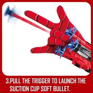 Jouets Cosplay Spider-Man, Lance-flèches et Arc <span class=keywords><strong>de</strong></span> Superman, Lance-toiles <span class=keywords><strong>de</strong></span> sécurité pour poignet, Jeux pour enfants - Product Image 2