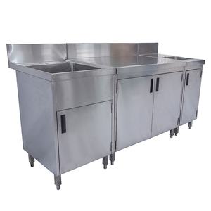 בר מסחרי 304 ארונות כיור מטבח נירוסטה - Product Image 3