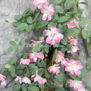 Flores artificiales plantas verde lvy hojas colgantes glicinia vid hogar boda jardín decoración DIY pared colgante Flor de seda - Product Image 2