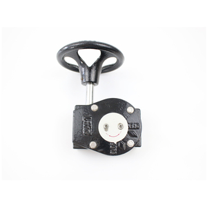 Anpassbarer manueller Schnecken getriebe antrieb OEM-unterstützter Absperr klappen getriebe - Product Image 2