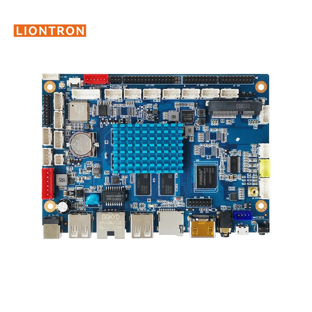 Custom Rk3288 Android Smart digital Set Motherboard mini pc Quad Core TV/Game Box Board PCBA