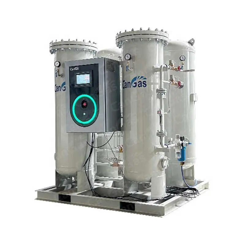 Şişelenmiş veya sıvı azot kaynağı yerine lityum pil fabrikalarında kullanılan yerinde PSA azot jeneratörü