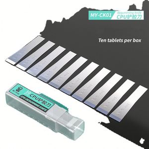 YCS Mr Yang MY-CK01 tampon à souder adhésif lame de pelle rapide pour <span class=keywords><strong>téléphone</strong></span> portable carte mère CPU puce enlèvement de colle lame de grattoir - Product Image 2