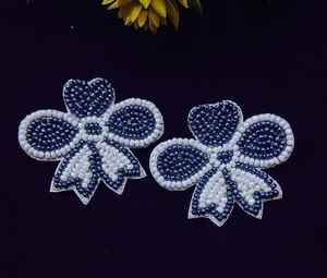 Rylee ivoire perlé gland boucles d'oreilles léger mode bijoux accessoires prix abordable - Product Image 3