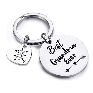 2024 nouvelle lettre en acier inoxydable bijoux fête <span class=keywords><strong>des</strong></span> pères fête <span class=keywords><strong>des</strong></span> mères pendentif <span class=keywords><strong>porte</strong></span>-clés pour cadeau - Product Image 2