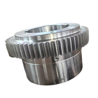 Bague d'engrenage de démarreur d'usinage CNC personnalisée Bague d'engrenage intérieure en alliage d'aluminium et d'acier inoxydable forgé Bague d'engrenage mécanique personnalisée