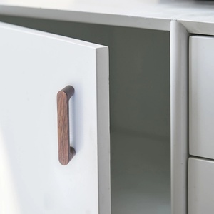 Nordic Wood Cabinet Handle Solid Wooden Kitchen <strong>Door</strong> Handle Dresser Wardrobe <strong>Knobs</strong> Cupboard Drawer Pull Furniture Handles - Product Image 6