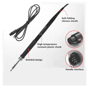 OSS T245 सोल्डरिंग स्टेशन 130W 3S हीटिंग सोल्डर एलसीडी डिजिटल डिस्प्ले रीवर्क स्टेशन C245 सोल्डरिंग आयरन टिप फोन रिपेयर के साथ - Product Image 5