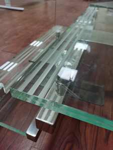 <span class=keywords><strong>Escaleras</strong></span> de Vidrio Templado para Interiores de Villas Modernas <span class=keywords><strong>con</strong></span> Diseño Simple, Seguras y Duraderas - Product Image 5