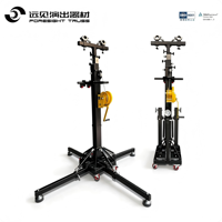 Tour de levage portable en aluminium Foresight FT-Truss de haute qualité pour enceintes Line Array, supports à manivelle 1-5T