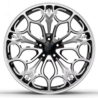 Jantes de voiture personnalisées 5x112 /120 /114.3 20X8.5 /11 pouces en alliage d'aluminium forgé pour Audi R8 Mercedes Benz BMW