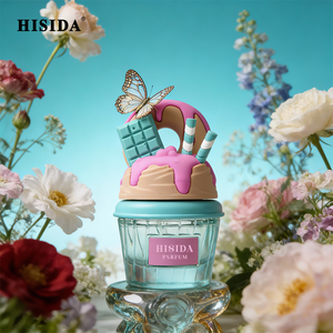 Nouvelle arrivée, flacon de parfum vide rond de luxe fantaisie, style arabe, 75 ml, flacon de parfum en verre avec emballage en boîte - Product Image 4