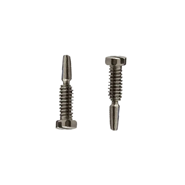 Custom Size Eyeglass Spring Hinge Repair with Flat Head One-line Recessed Screws