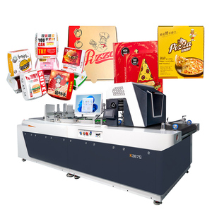 Kelier FI1000 ピザボックス段ボール紙袋用シングルパスインクジェットプリンター、多色印刷機（コンベア付き） - Product Image 3