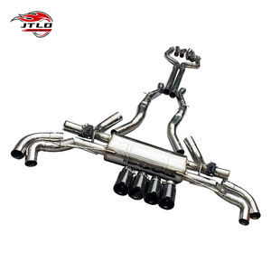 Sistema de escape JTLD de alto rendimiento 304ss para 2019 + <span class=keywords><strong>BMW</strong></span> <span class=keywords><strong>X5</strong></span> X6 con válvula G05 G06 <span class=keywords><strong>M50i</strong></span> M60i <span class=keywords><strong>2021</strong></span> X6 4,4 - Product Image 3