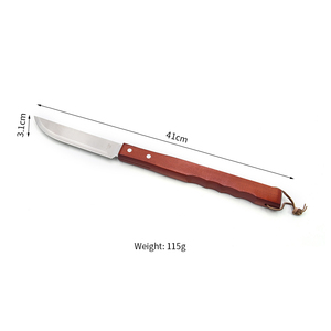 <span class=keywords><strong>REWOOD</strong></span> – Outils de barbecue coréens : Pinces et brochettes extra longues en bois et acier inoxydable, résistantes à la chaleur, écologiques et durables pour la maison - Product Image 3