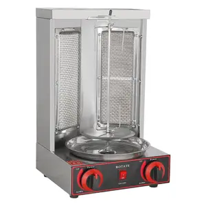 Utilisation Électrique et Stand Utilisé Petit Prix de Shawarma Machine a Maquina De Dubaï Turquie Grill Shwarma Gaz au Kenya pour la Maison