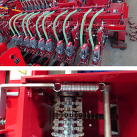 Semoir pneumatique de précision à 8 rangs pour oignons, machine à semer les oignons, le chou et les carottes, planteur de précision pour légumes à 10 rangs